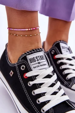 Damskie Trampki Big Star T274023 Czarne