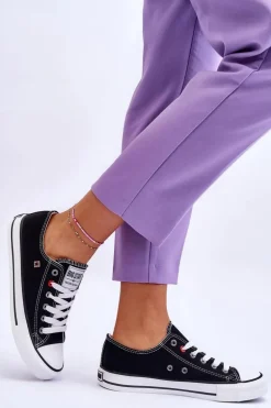 Damskie Trampki Big Star T274023 Czarne