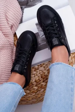 Damskie Trampki Big Star Czarne BB274032