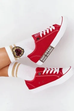 Damskie Trampki BIG STAR HH274115 Czerwone