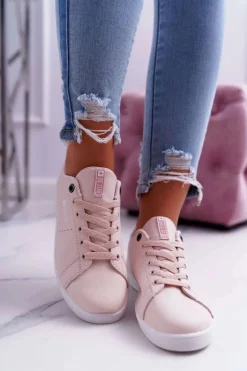 Damskie Trampki Big Star Różowe DD274216