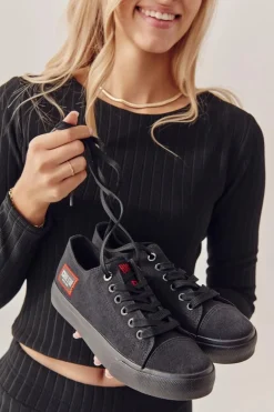 Damskie Trampki BIG STAR HH274133 Czarne