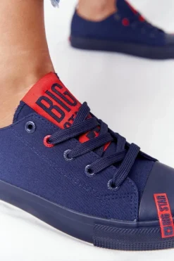Damskie Trampki BIG STAR HH274676 Granatowe