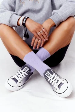 Damskie Trampki BIG STAR HH274128 Ombre Czarne