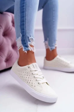 Damskie Trampki Big Star Żółte DD274048