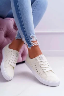 Damskie Trampki Big Star Żółte DD274048