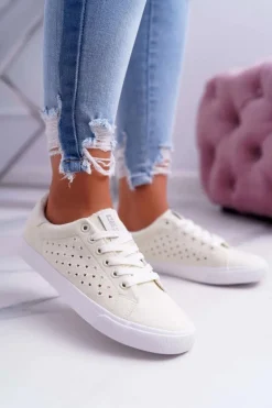 Damskie Trampki Big Star Żółte DD274048