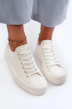 Damskie Trampki Big Star NN274853 Białe