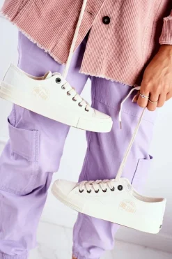 Damskie Trampki Big Star Białe FF274124