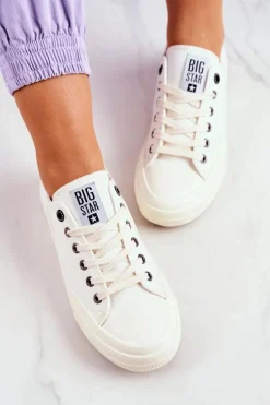 Damskie Trampki Big Star Białe FF274124