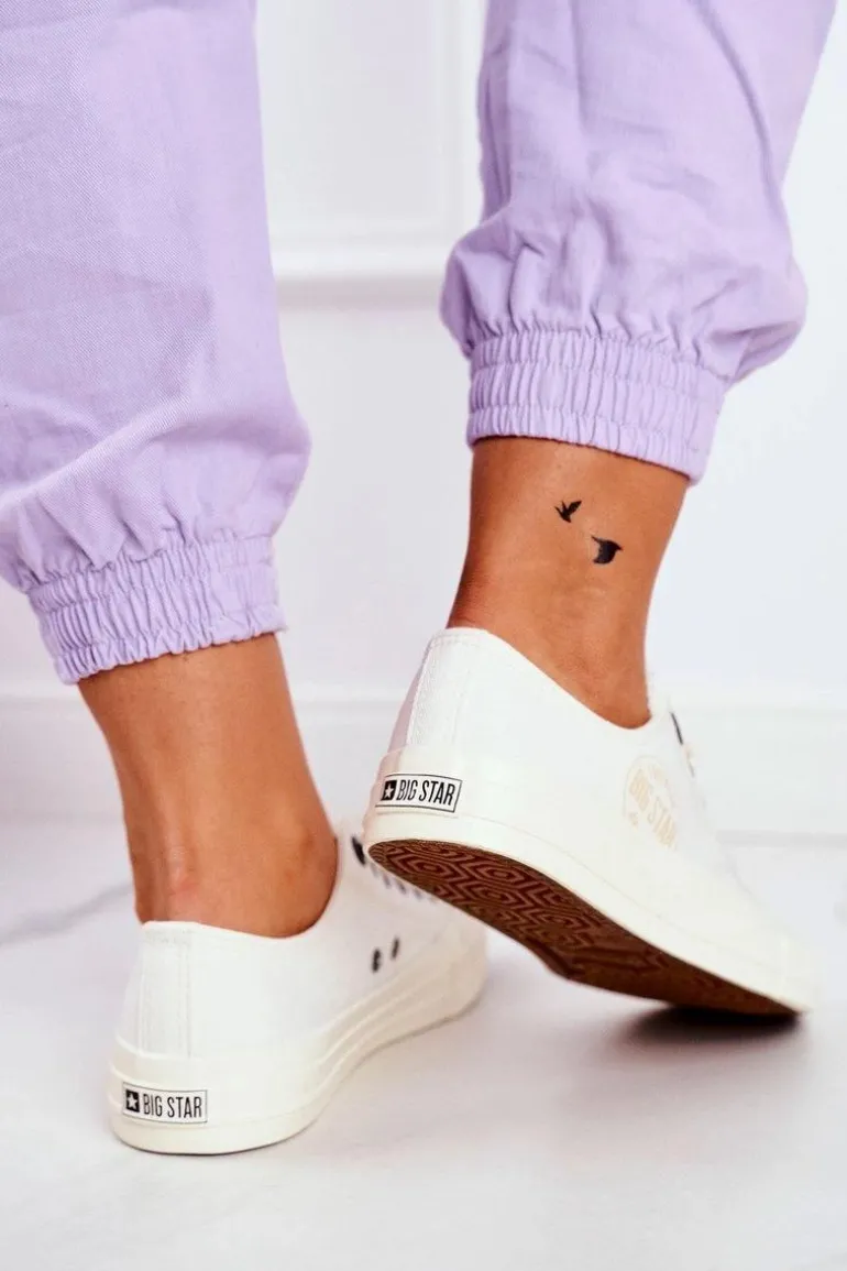 Damskie Trampki Big Star Białe FF274124