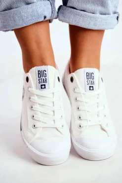 Damskie Trampki Big Star Białe FF274124