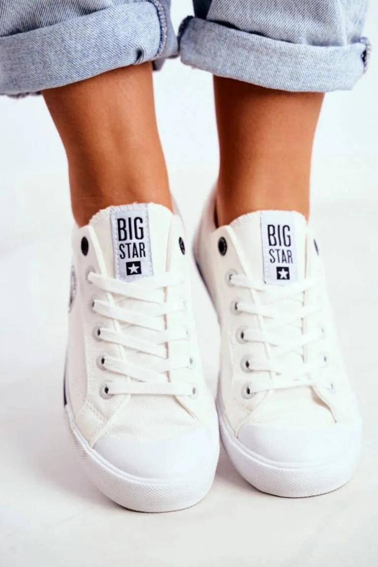Damskie Trampki Big Star Białe FF274124