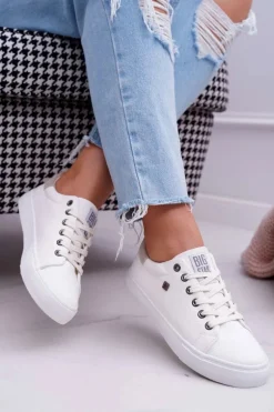 Damskie Trampki Big Star Białe BB274033