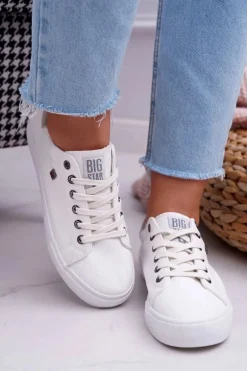 Damskie Trampki Big Star Białe BB274033