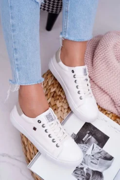 Damskie Trampki Big Star Białe BB274033