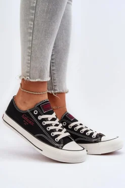 Damskie Trampki Big Star NN274234 Czarne