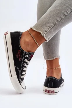 Damskie Trampki Big Star NN274234 Czarne