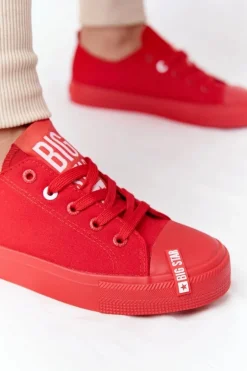 Damskie Trampki BIG STAR HH274677 Czerwone