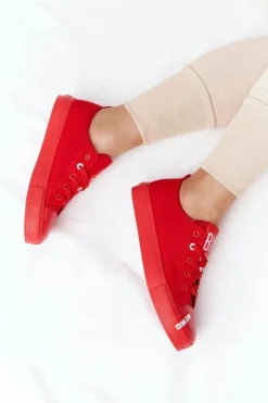 Damskie Trampki BIG STAR HH274677 Czerwone