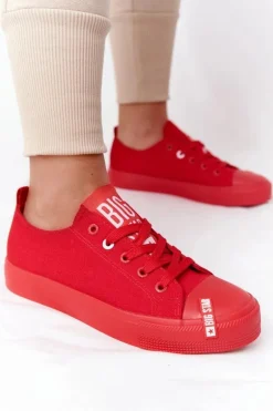 Damskie Trampki BIG STAR HH274677 Czerwone