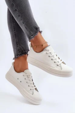 Damskie Trampki Big Star NN274850 Białe