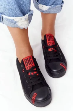 Damskie Trampki BIG STAR HH274678 Czarne