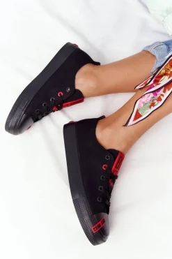 Damskie Trampki BIG STAR HH274678 Czarne