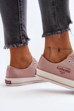 Damskie Trampki Big Star NN274239 Różowe