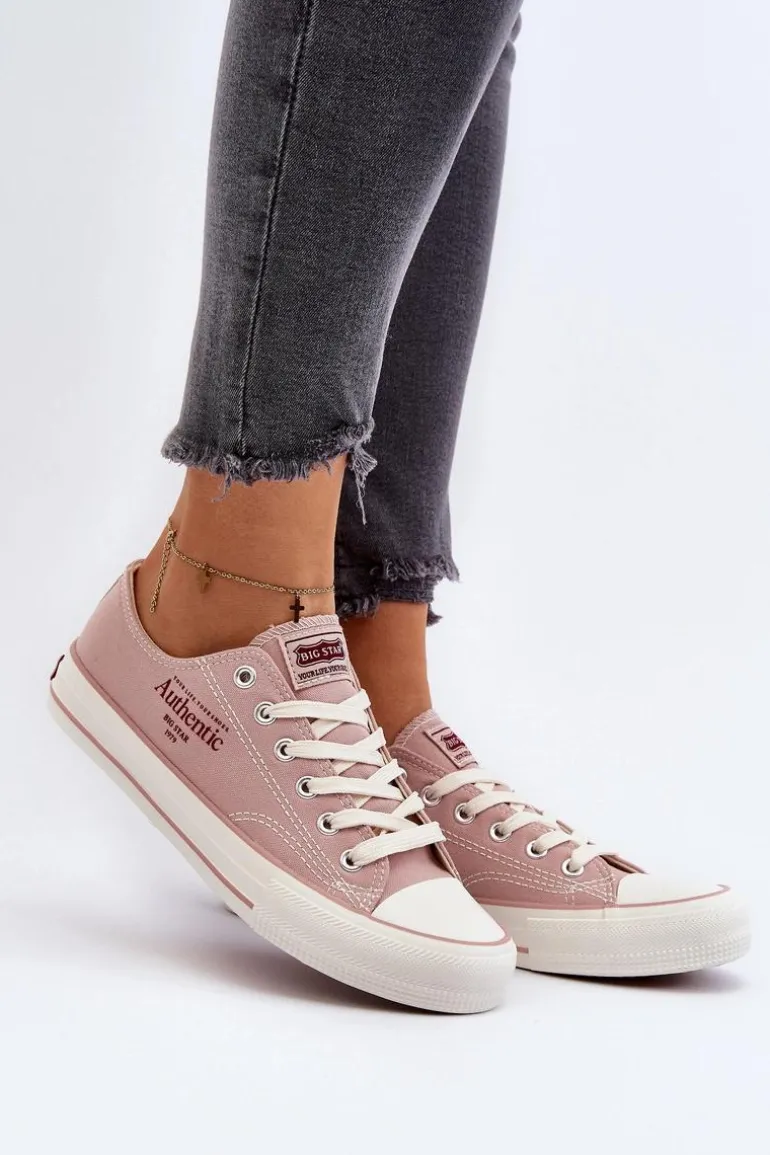 Damskie Trampki Big Star NN274239 Różowe