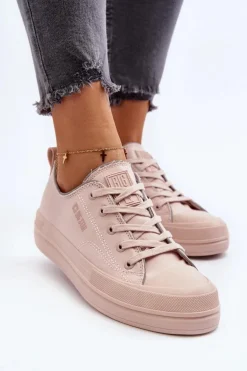 Damskie Trampki Big Star NN274851 Różowe