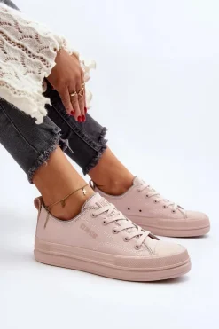 Damskie Trampki Big Star NN274851 Różowe