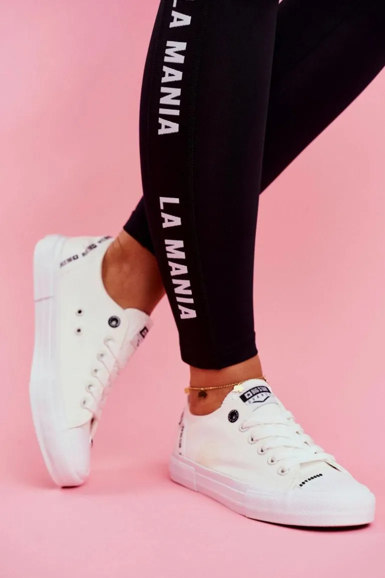 Damskie Trampki Big Star Białe DD274206