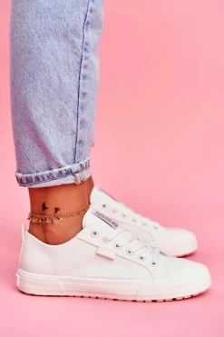 Damskie Trampki Big Star Białe FF274A081