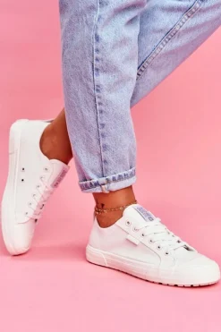 Damskie Trampki Big Star Białe FF274A081