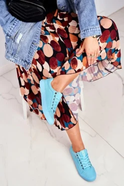 Damskie Trampki Big Star Turkusowe AA274512