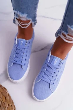 Damskie Trampki Big Star Niebieskie DD274047