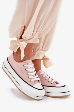 Damskie Trampki Big Star NN274207 Różowe