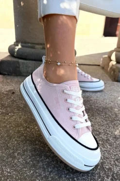 Damskie Trampki Big Star NN274207 Różowe