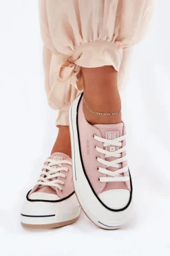 Damskie Trampki Big Star NN274207 Różowe