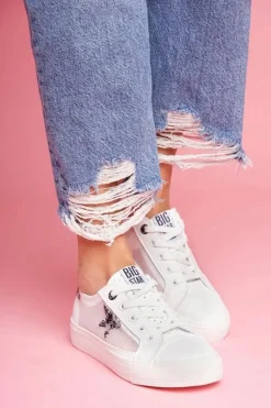 Damskie Trampki Big Star Białe FF274487