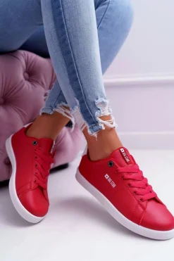 Damskie Trampki Big Star Czerwone DD274220