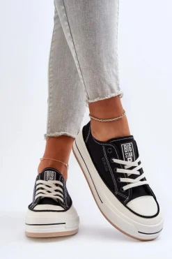 Damskie Trampki Big Star NN274204 Czarne