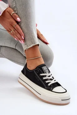 Damskie Trampki Big Star NN274204 Czarne