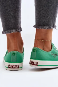 Damskie Trampki Big Star NN274240 Zielone