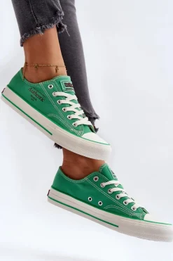 Damskie Trampki Big Star NN274240 Zielone