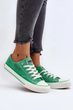 Damskie Trampki Big Star NN274240 Zielone