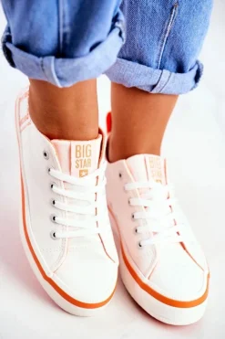 Damskie Trampki Big Star Białe FF274A065