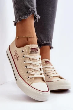 Damskie Trampki Big Star NN274236 Beżowe