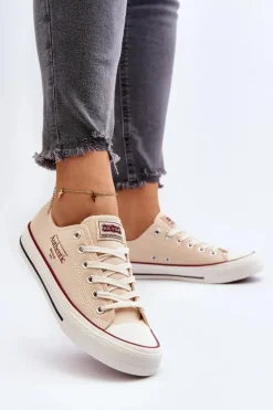 Damskie Trampki Big Star NN274236 Beżowe